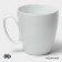 Ceramic mug Magistro White Gloss, 400 ml