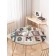 Tables on the table “House, dear house”, round, oxford, elastic band, size 120x120 cm, diameter 75-100 cm