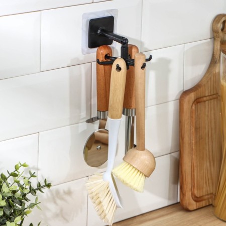 Holder for cutlery shares of Hold, black color-4
