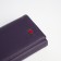Women's wallet on magnet, purple color