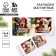 New Year. Bookmarks for books Magnetic 2 pcs on the “Dreams Substitute” substrate ”