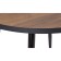 Dining table Polini Home London, color of oak craft black