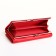 Women's wallet on magnet, red color