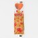 Caramel Lollice "Heart" strawberries, 14 g