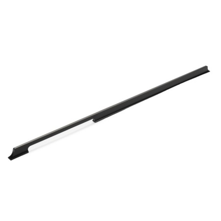 Cappio bracket handle, aluminum, m/o 768 mm, black color with gray insert-1