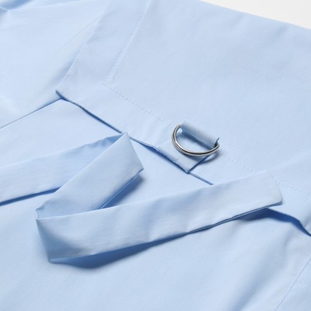 Women's blouse Minaku: Casual Collection Blue Color, Rr. 50-8