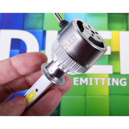 LED lamp DLED H1, C6 Original, 12V, 6500K, in a set 2 pcs-3