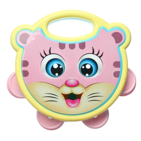 Rattle - tambourine "kids", heroes mix-5