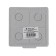 Ural Broke Ural Pak, 100x100x50, IP54, 8VX, without Germanwounds, gray, Co-53117100-060