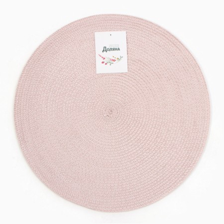Serving shade "Classic", central pink, d 38cm-3