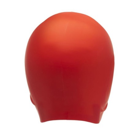 ATEMI EC102 swimming cap, silicone with “ears”, red color-2