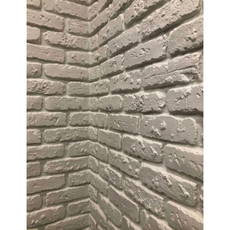 Gypsum tile "Venice", white, 1 sq m, 70 tiles-2