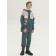 Sweatshirt for boys, height 122 cm, green color