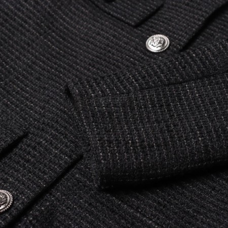 Women's tweed jacket MIST R.48, black-6
