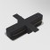 Direct connector for the built-in track system Technical tra002c-11b, 8x6x2 cm, black color