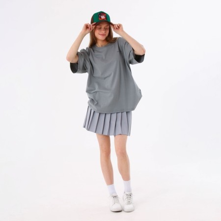 Women's cap with a grid "Anime", rr 56-9
