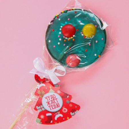 Lollows with sprinkling "Miracle is waiting for you!", 30 g.-3