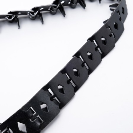 The collar of strict plate faned, 55 x 2.7 cm-4