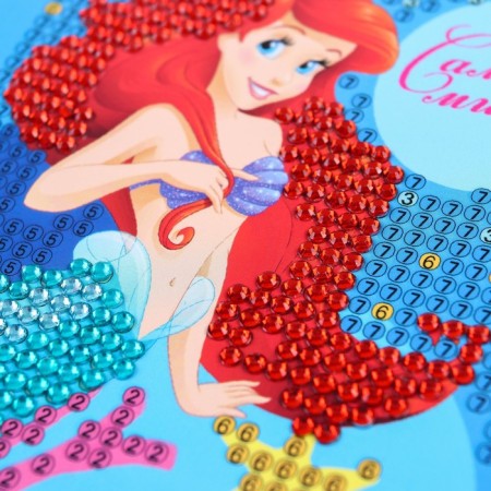 Diamond mosaic, 16x10.5 cm, princesses-2