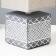 Rufi table lamp E14 40W gray 12.5x12.5x29 cm Risalux