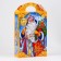 Box Gift New Year Castle Santa Claus 17.5 x 31 x 7 cm