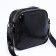 Bag Cross-Bodi with a zipper, black color