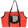 Bag - carrying for animals to the shoulder, PVC, 37 x 13 x 20 cm, red