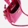 Baby bag on magnet, long belt, raspberry color