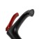 Zein Z3802 shell mixer, single -leaf, pour height 11 cm, 35 mm cartridge, black