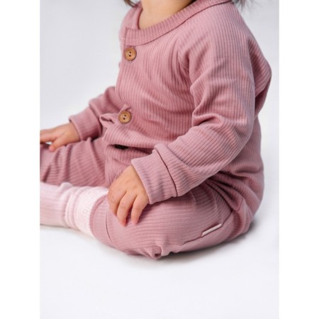 Kemovitson on buttons for children's fashion, height 86 cm, pink color-5