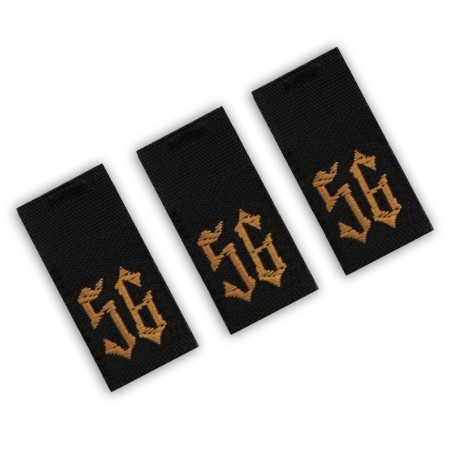 Textile strip "56", 4.6 x 1 cm-1