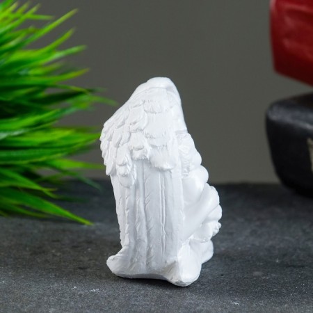 Figure "Angel with a baby" 4x6.5x7cm-1
