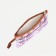 Lightning cosmetic bag, external pocket, purple color