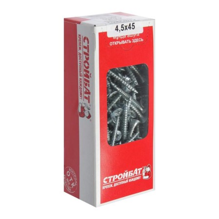 Self -tapping screws are universal galvanized. 4.5x45, 200 pcs-1