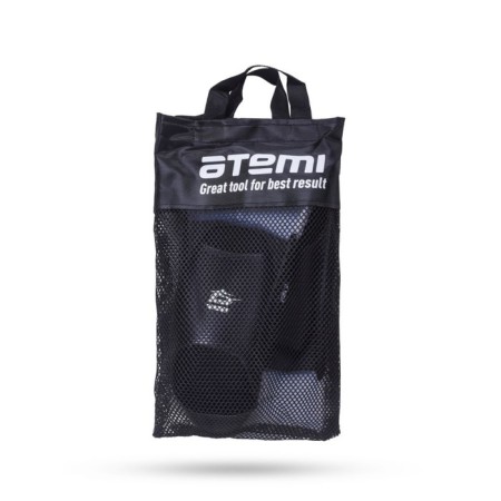 Training fins ATEMI OMP-500, silicone, rr 41-42, Chern/Bel.-2