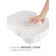 Anatomical seating pillow, size 46x36x8 cm