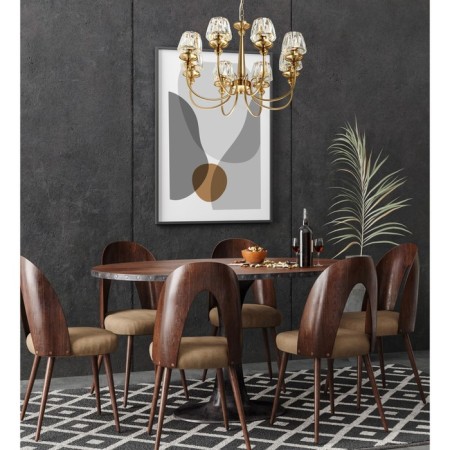 Amanda chandelier, size 75x107x75 cm, 320W 8xe14 IP 20-3