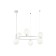 Suspension lamp Maytoni Mod013PL-06W, 6xG9, 25W, 58x58x184 cm, white color