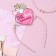 Hair rim "The Story of My Happiness" Pearl