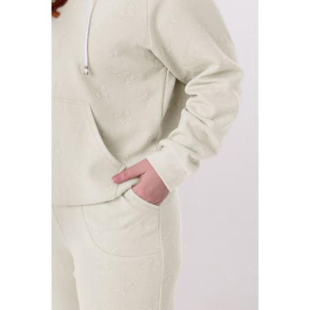 Female suit, size 44, milk color-4