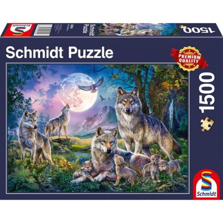 Puzzle "Wolf Pack", 1,500 elements