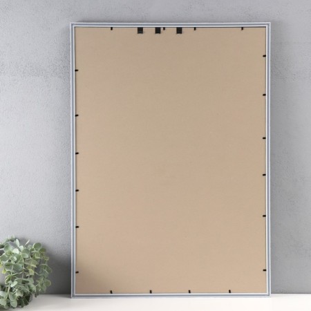 Photo frame plastic "Frosty silver style" 50x70 cm, frosty silver-2