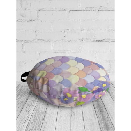 Pillow Siddle "Fairy Tale", Decorative, D = 52 cm-1