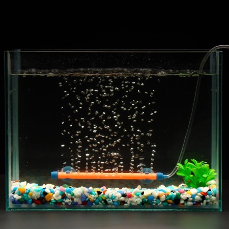 Air sprayer on suction cups, 17.8 cm, orange-9