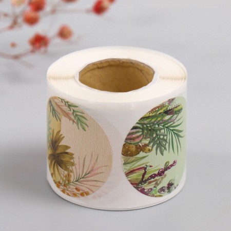 Stick Paper "Camels" d = 3.8 cm 252 pcs in roll-4