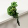 Souvenir Polystone varnish on the shelf "The frog thinks" 11x9x21 cm