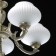Felicia chandelier, size 58x77x58 cm, 200W 5XE27 IP 20