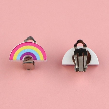 Clips, children's earrings "The most magical"-3