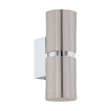 Bra Passa, 2x3.3W GU10, 3000K, 480LM, Nickel color