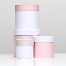 Set of round boxes 4 in 1 